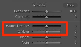 Outils de Adobe Lightroom Classic CC