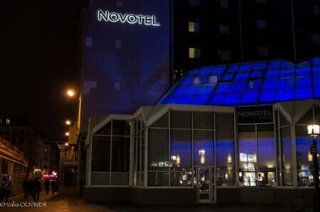 photo de nuit - les bases - Bleu nuit aux Halles -Paris